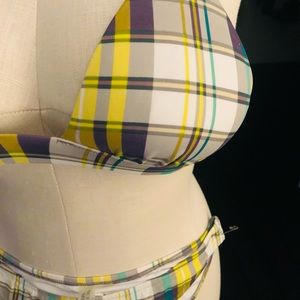 Victoria secret plaid bathing suit